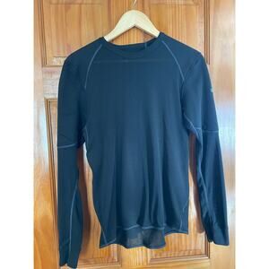 Odlo Mens long sleeve black thermal shirt size L